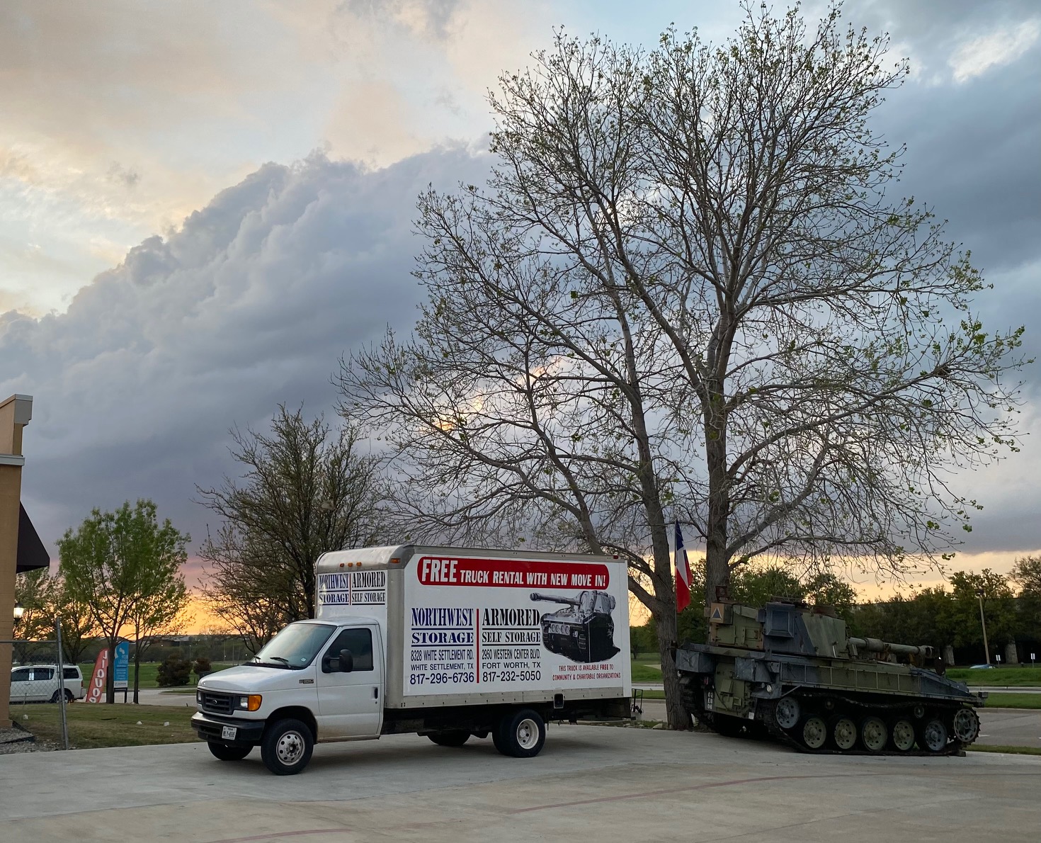 Free truck rental in Keller, TX